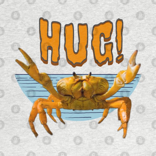 Crab wants a hug! by Distinct Designs NZ